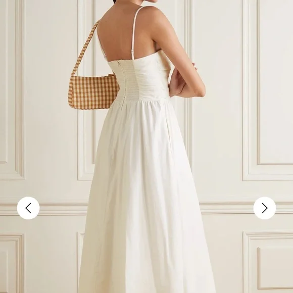 NWOT Reformation Lissa Dress White - Picture 4 of 8